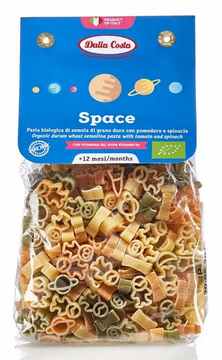 BIO těstoviny Space Tricolore 200 g Dalla Costa 